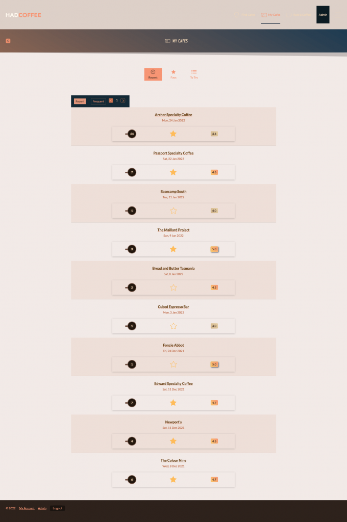 light mode UI quick mockup